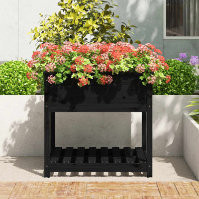 Aalap Wood Raised Garden Bed