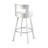 Kevontae Swivel Stainless Steel Metal Counter Height Bar Stool-1023711735-1023711740