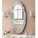 Amla 35.43"Console Table and Wall Mirror Set