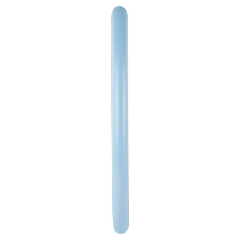 Plastic, Wood And Metal Handles & Knobs Light Blue Semi Circle Plastic Handle X2