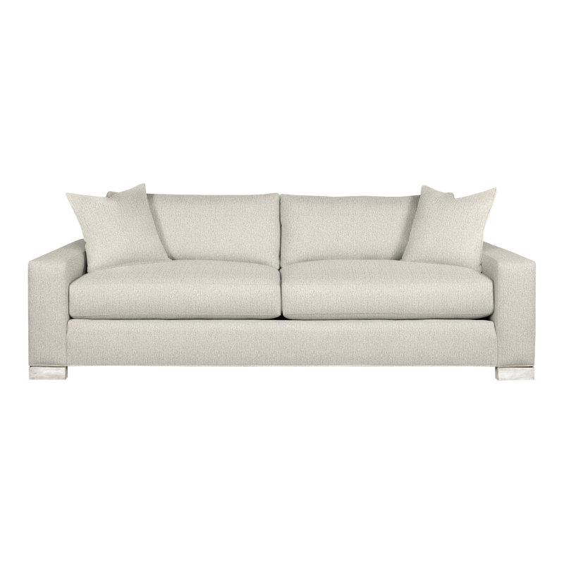 Canapé-lit 83,5 po Claremont, Chenille Nompton Snow Crypton®, Casa Blanca