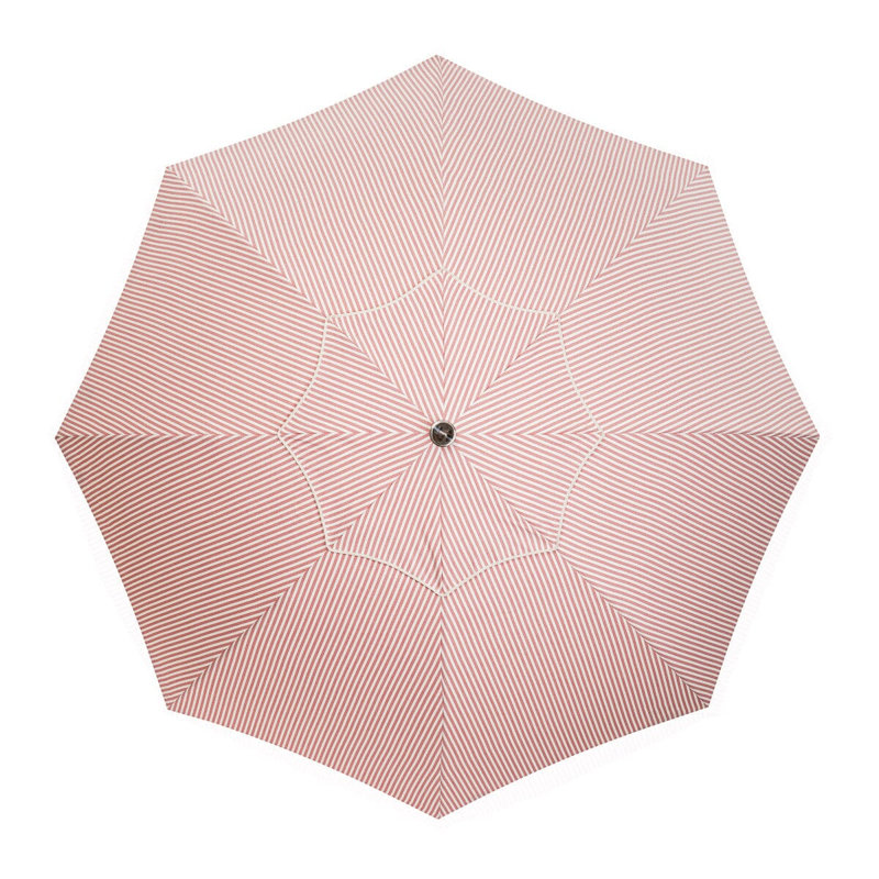 Patio 90'' W Umbrella, Pink/White Striped