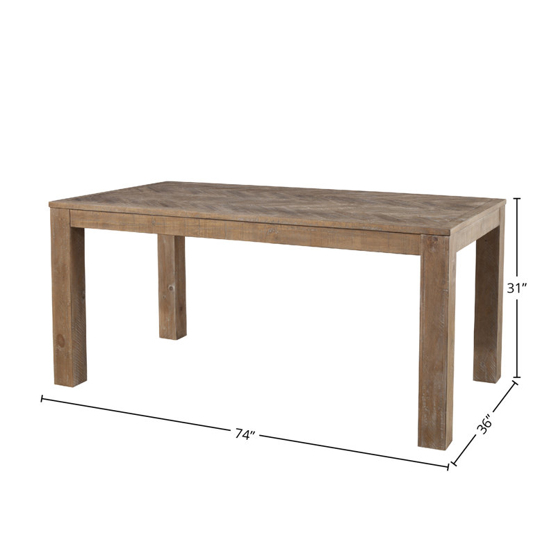 Shae Fixed Top Dining Table - Sleek & Timeless Design
