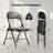 Crossland PU Leather Padded Folding Chairs-116864753