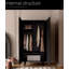 Armoire moderne à compartiments multiples