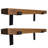 Emerald Lee 2 Piece Oak Bracket Shelf-94426845