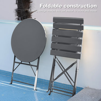 2 - Person Patio Dining Set with Round Table