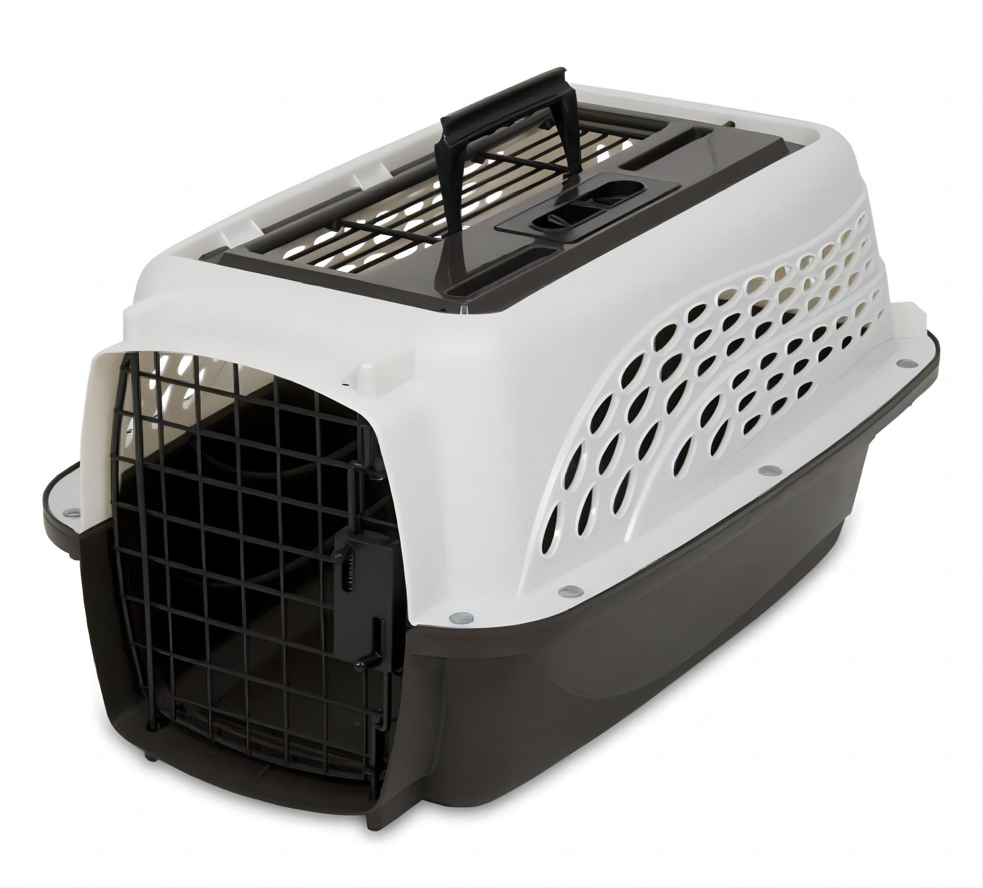 19 Portable Pet Travel Carrier Crate Tote Box Plastic Cat Small Dog Cage  Kennel