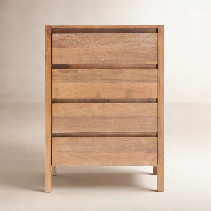 Commode et commode en bois massif Stills, Ton moyen miel