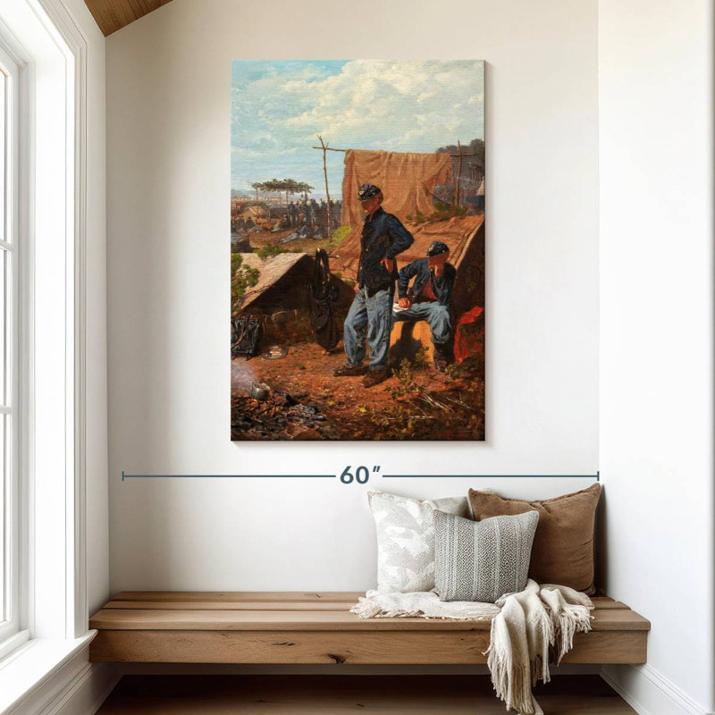 Mait Home Sweet Home 1863, H 48 po x l 32 po