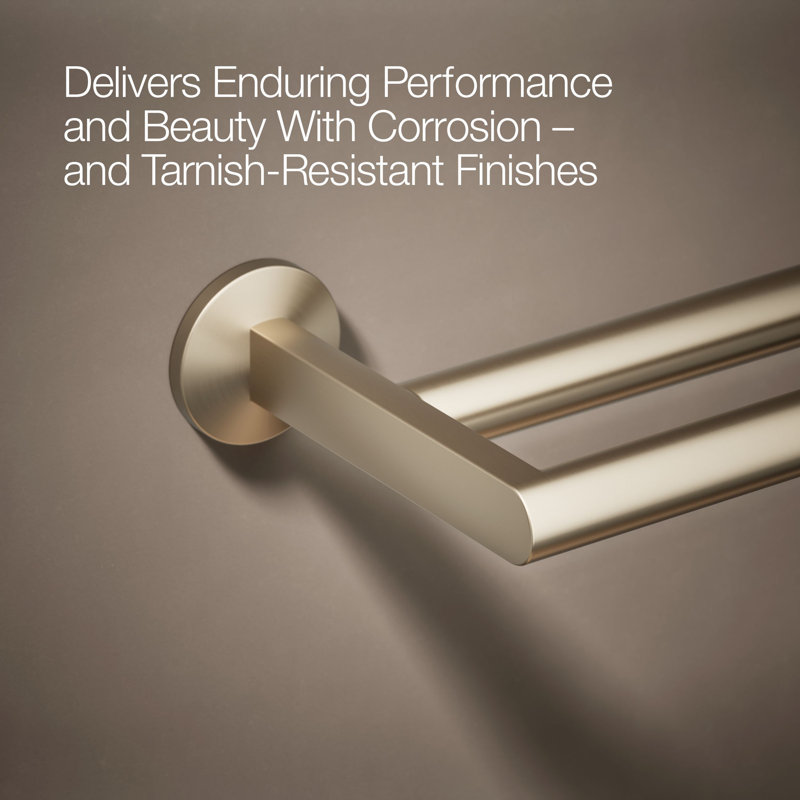 Components™ Double Towel Bar, Vibrant Brushed Bronze