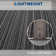 Modern Stripe Machine Washable Rug with Non Slip Rubber Backing, Neutral Printed Carpet, Soft Low Pile Non Shedding Floor Covering for Living Room, Bedroom