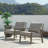 SeeHill Aluminum Outdoor Sofa Chairs Set of 2, Modern Weatherproof Patio Armchair with 5.9" Thick Cushions, UV-Resistant, Durable, Easy Assembly for Backyard, Balcony, Poolside, Porch, Dark Gray