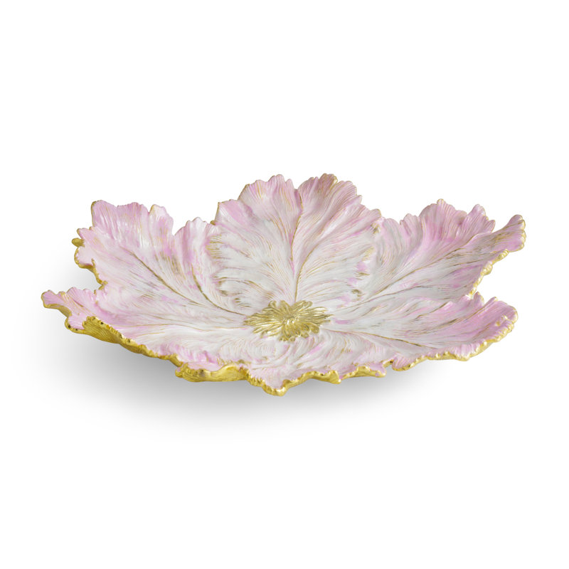 Tulip Centerpiece, Gold/Pink