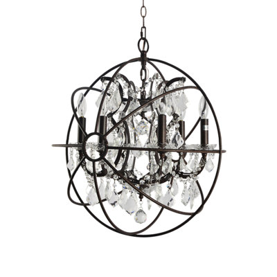 Keeney 6 - Light Globe Chandelier