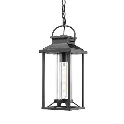 1-Light Outdoor Hanging Pendant Light