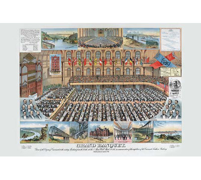 Grand banquet-impression d’art graphique