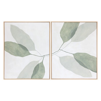 Calm Reflection Framed Set Canvas