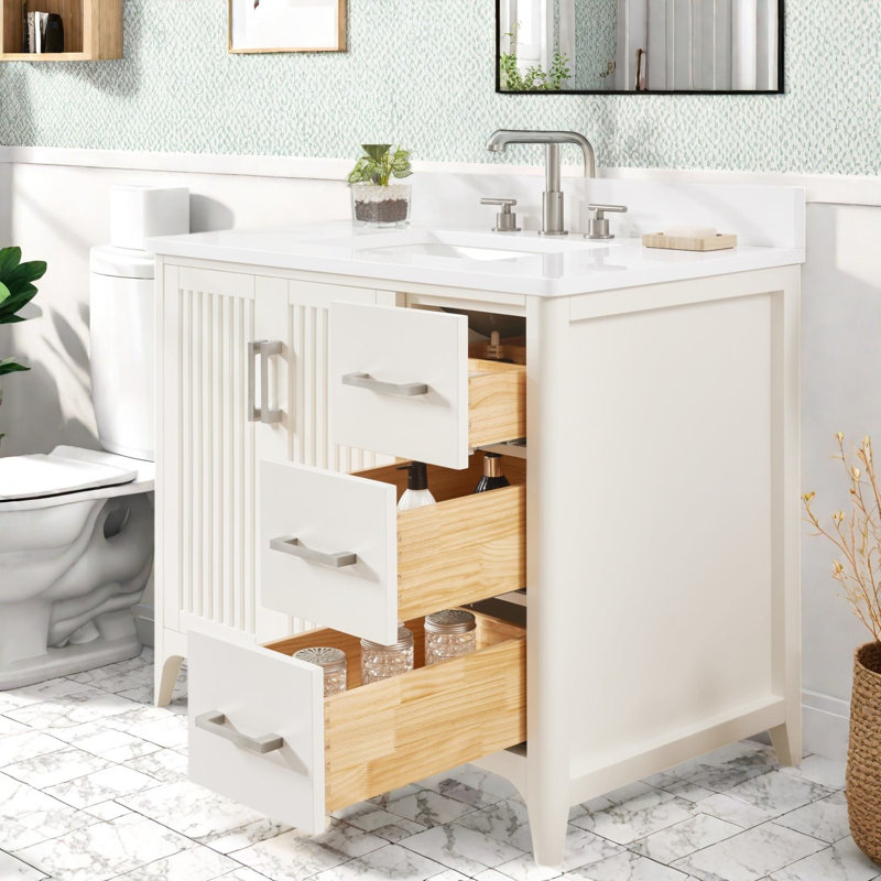 Single Bathroom Vanity with Top