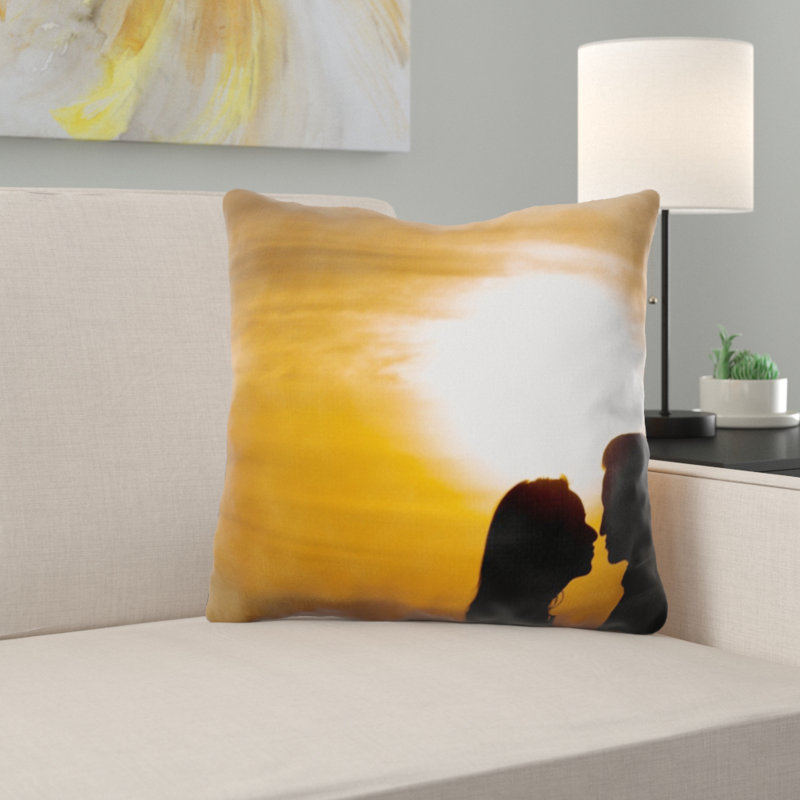 Microsuede Throw Pillow