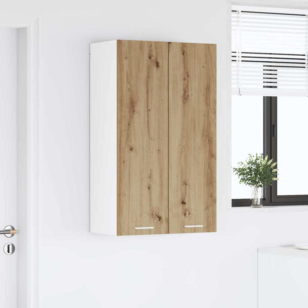 Vidaxl Hanging Cabinet Riga White 60 X 31 X 100 Cm Engineered Wood