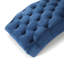 Chaise longue antique en velours bleu marine pour un confort riche et élégant