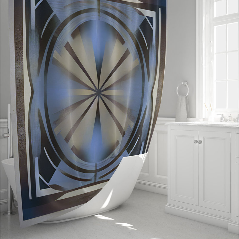 Rideau de douche Arjwan, H 72 po x l 70 po