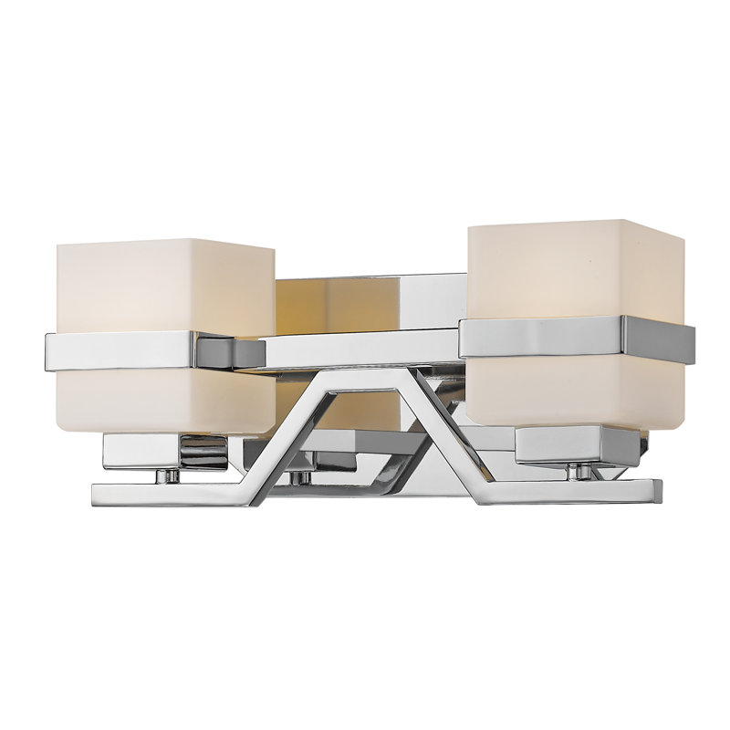 Gerke 2 - Light Dimmable LED Vanity Light, Chrome