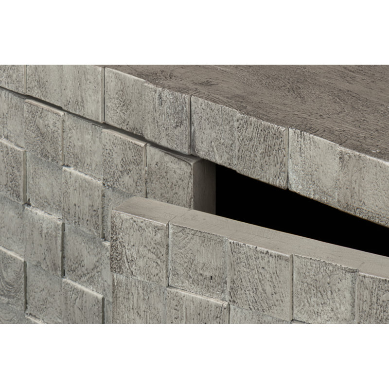 Cubist 79'' W Solid Wood Sideboard