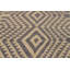 Tapis brun en laine noué à la main de style sud-ouest Chatsworth 5 pi 8 po x 7 pi 8 po Chatsworth