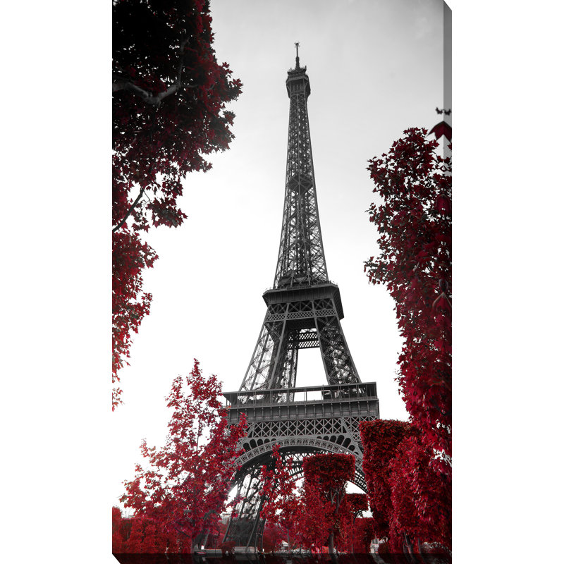 " Eiffel Tower ", 48" H x 28" W x 1.5" D