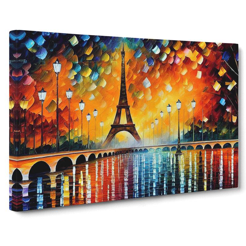 Eiffel Tower Paris Vol.3 - Wrapped Canvas, 35cm H x 50cm W x 3cm D
