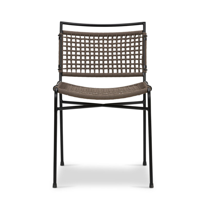 Wharton Outdoor Dining Side Chair, Earth