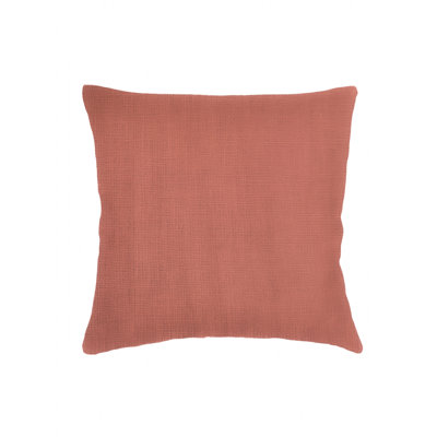 Housse de coussin en lin clair 22x22