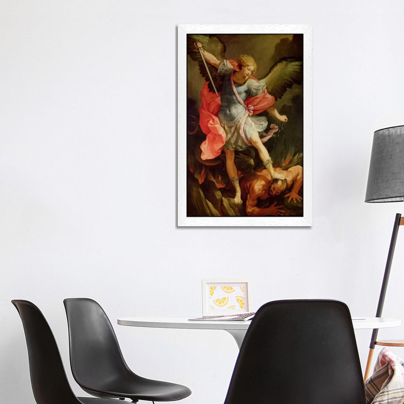 1 Piece Wall Art on Canvas, 20.32 cm H x 30.48 cm W, White Framed Canvas