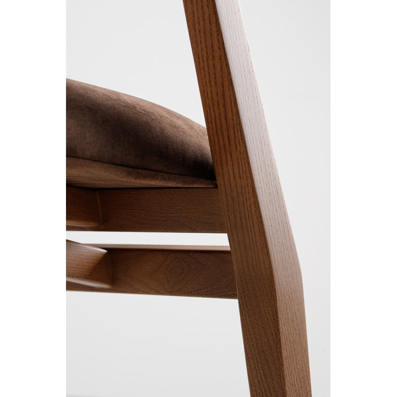 Ellis Dining Chair, Brown, Matte Brown