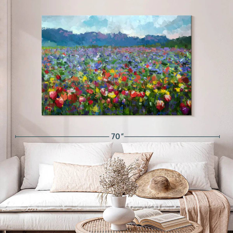 Alvord Spring Abstract, 34" H x 51" W