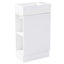 Meuble-lavabo moderne de 18,6 po avec lavabo, tablette à deux niveaux et orientation flexible pour un rangement efficace et une conception élégante-1485988616