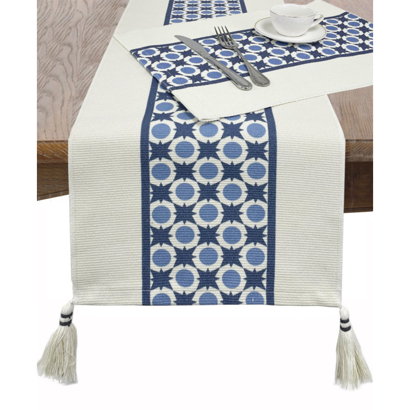 Chemin de table Mahmudul, 87 po x 14 po