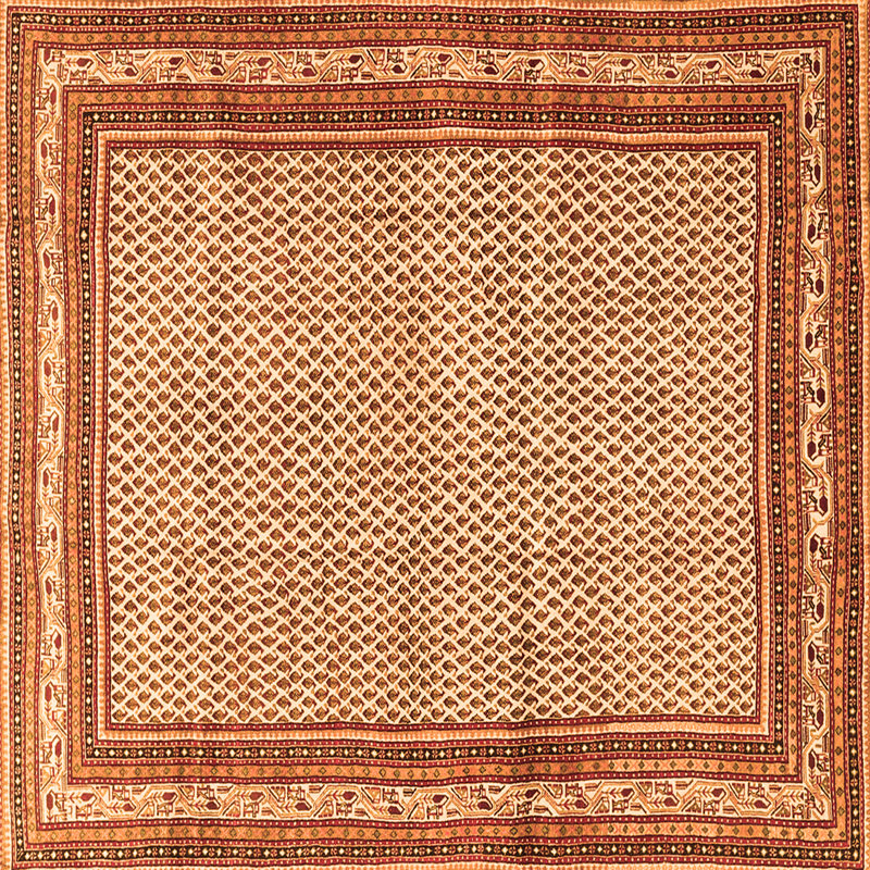 Mckaylan Performance Southwestern Indoor Rug, Square 3'