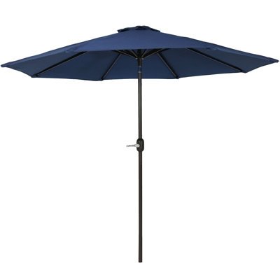 Parasol de marché uni 9 pi Nichoel