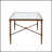 Stylish Rectangle Glass Coffee Table with Durable Metal Frame and Spacious Tempered Glass Top for Modern Living