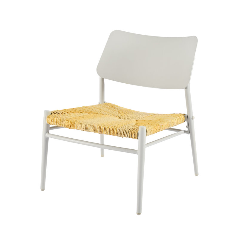 Alcaldes Round 2 - Person 50cm Long Bistro Set, White