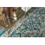 Tapis décoratif bleu oriental/beige Alesund-40277133