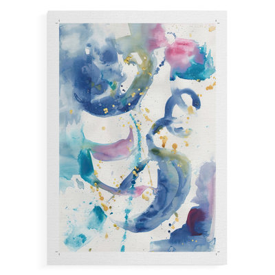 Fiesta I -Canvas Print Only - NOT FRAMED