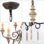 Lustre classique à 6 lumières de style bougie Marcus