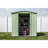 Classic Steel Storage Shed, 6X5, Sage Green-67124395