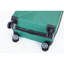 Ensemble de valises 2 pièces, valise légère en ABS, roulettes (20/14) vert foncé