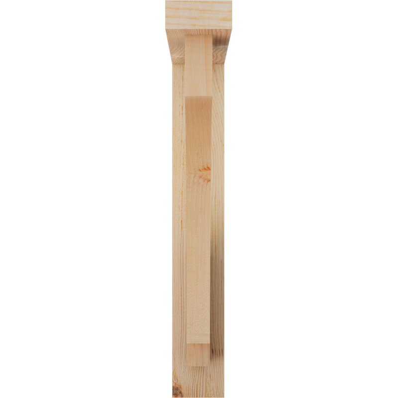 Support de bloc impérial avec entretoise décalée, 24 x 20, Sapin Douglas de l 3 1/2 (lisse)