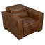 Chaise longue inclinable en cuir Riseholme-122071837